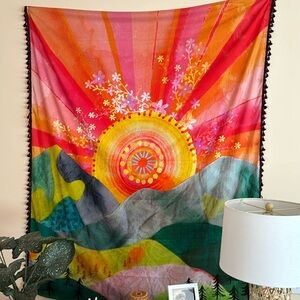 Natural Life sunrise tapestry